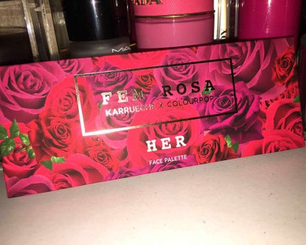 FEM ROSA HER プレストパウダー フェイスパレット/ColourPop/プレストパウダーを使ったクチコミ(2枚目)