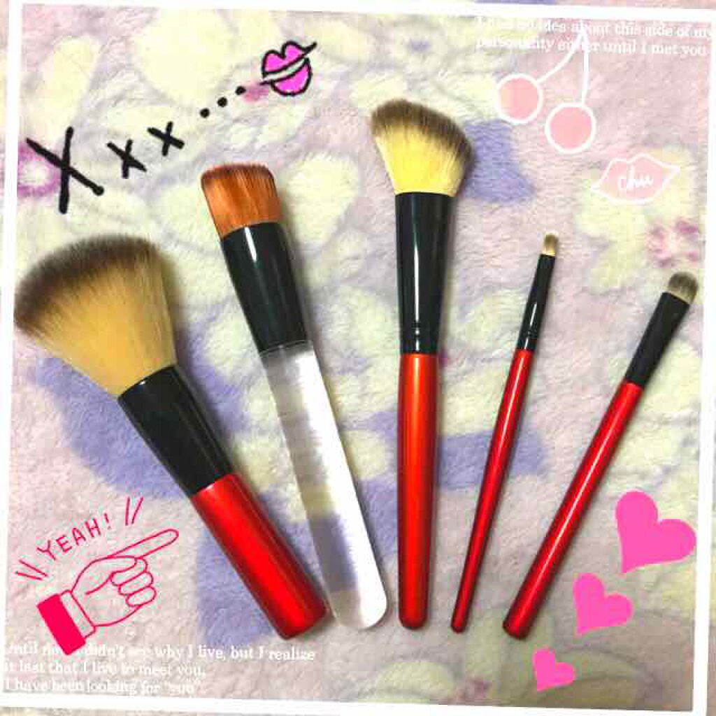 春姫 ファンデーションブラシ/DAISO/メイクブラシを使ったクチコミ（1枚目）