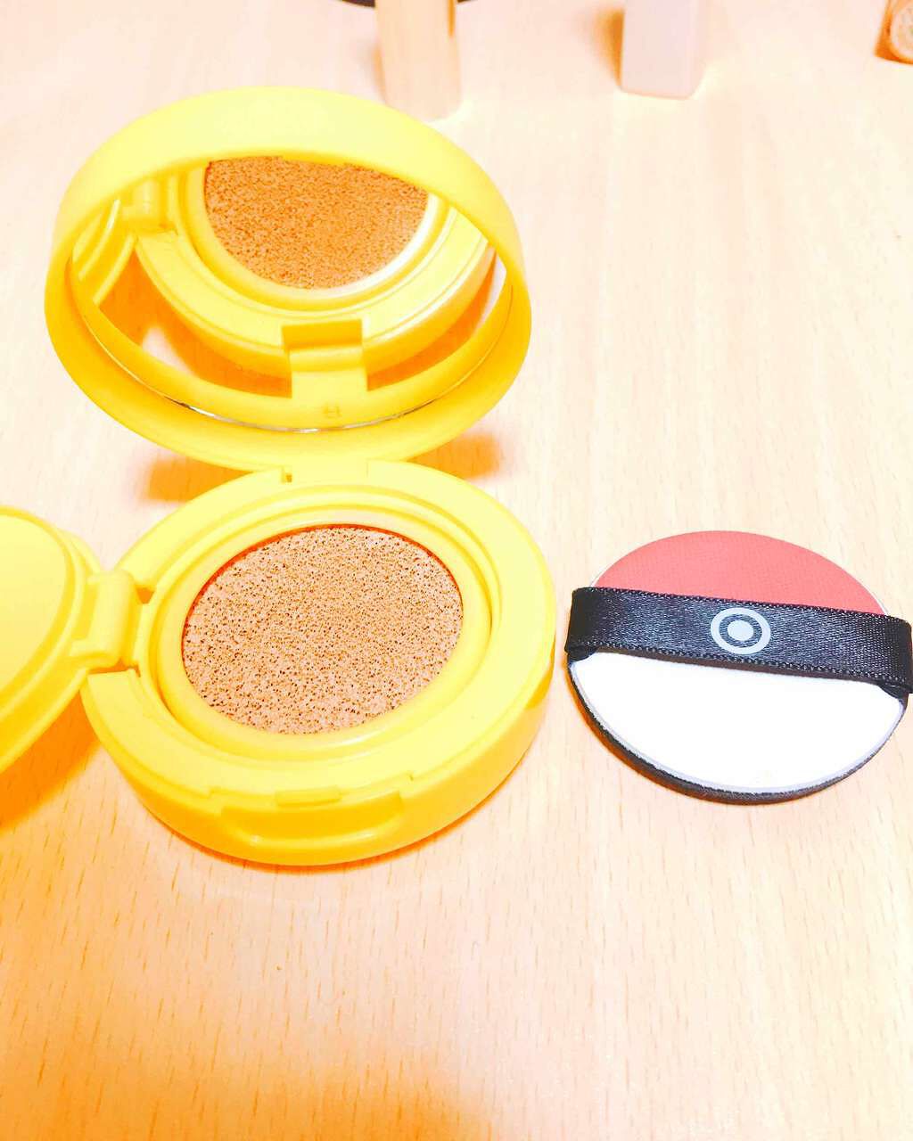 ピカチュウコラボコスメ/TONYMOLY/パウダーチークを使ったクチコミ(2枚目)