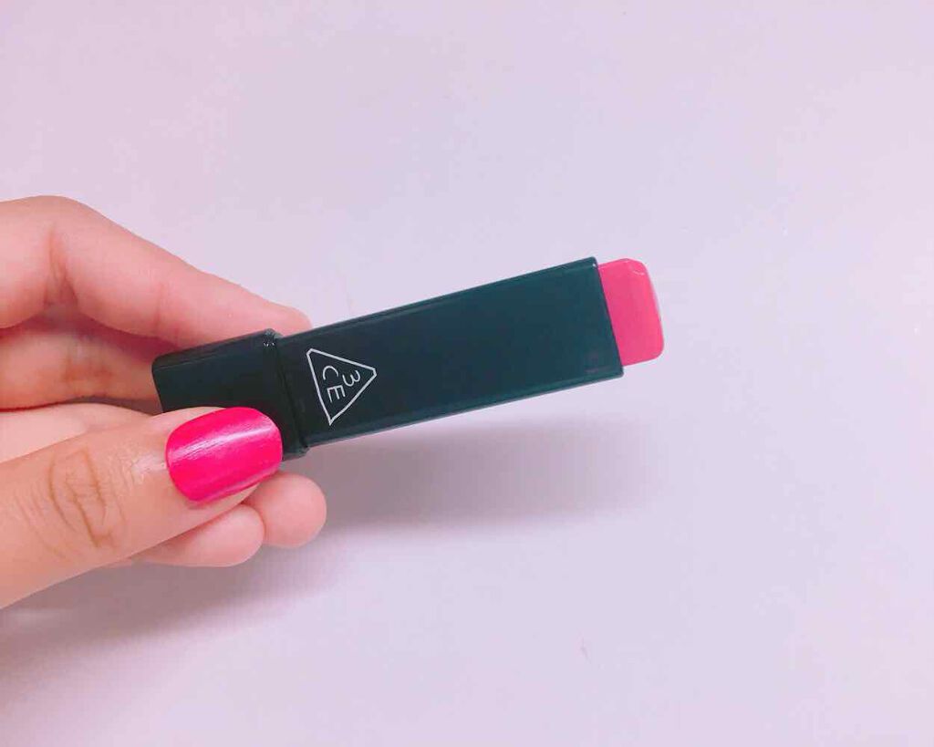 BEBE COLOR LIP BALM/3CE/口紅を使ったクチコミ(2枚目)