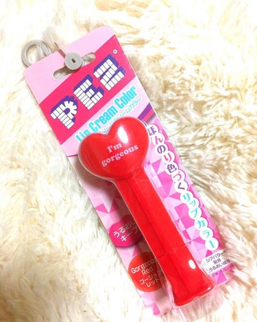 RACE PEZ リップクリームカラーのクチコミ「PEZ リップクリーム カラー (ゴージャスレッド)

こちらの商品は、しまむら で購入😊

.....」（1枚目）