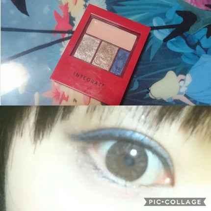 アクセントカラーアイズ CC/インテグレート/アイシャドウパレットを使ったクチコミ(1枚目)