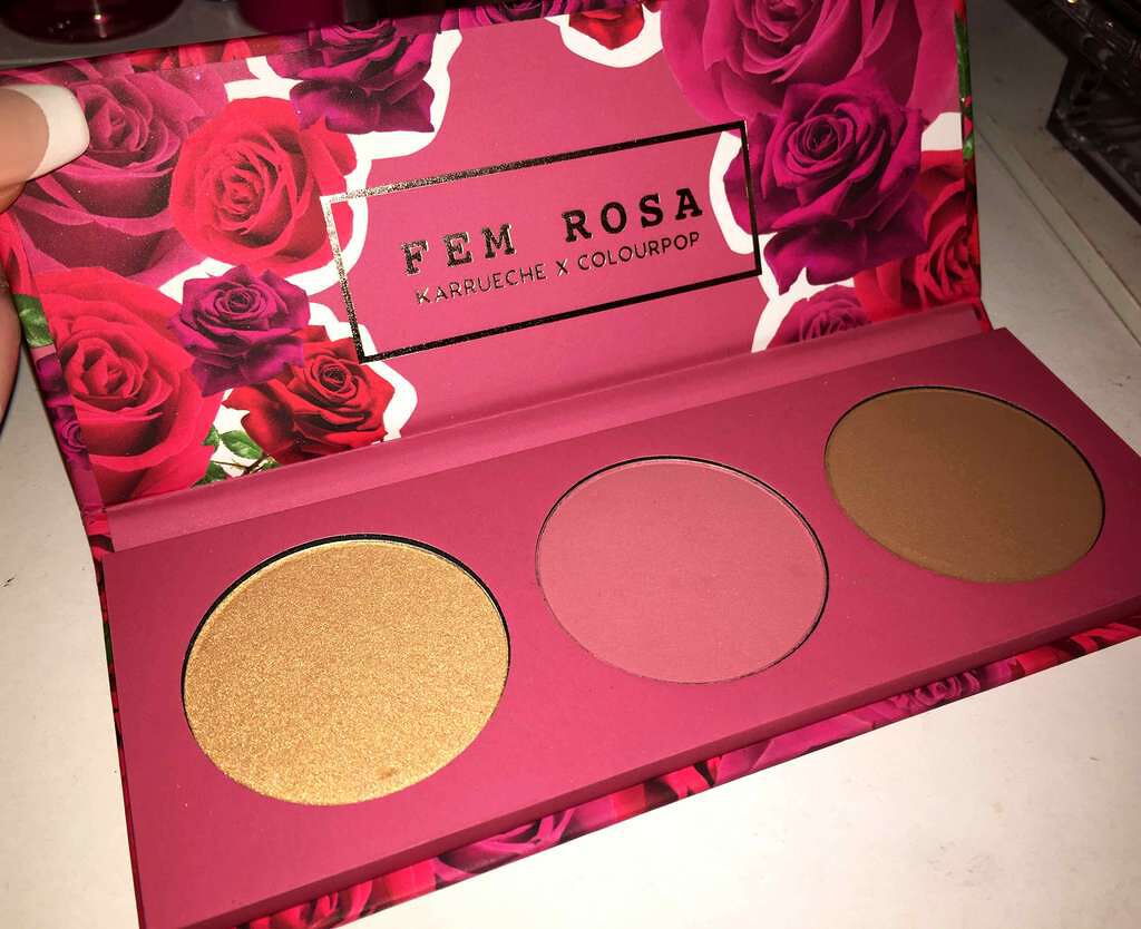 FEM ROSA HER プレストパウダー フェイスパレット ColourPop