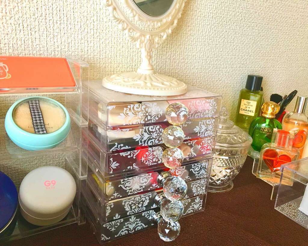 3段式クリアーケース/DAISO/その他化粧小物を使ったクチコミ(1枚目)