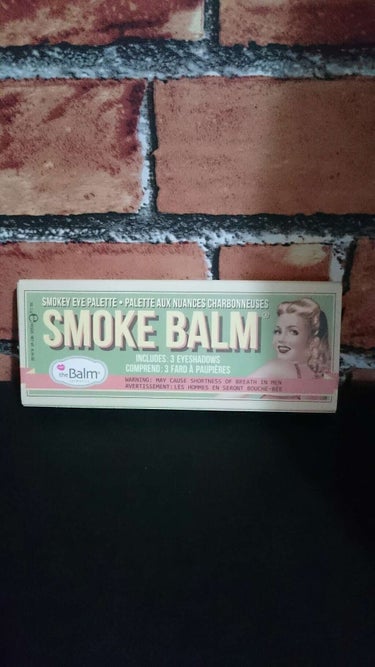 the Balm スモークバーム スモーキーアイパレットのクチコミ「🌴the Balm SMOKE BALM(ｱｲｼｬﾄﾞｳ#2)🌴
完全にパケ買いです(´д｀|.....」（1枚目）