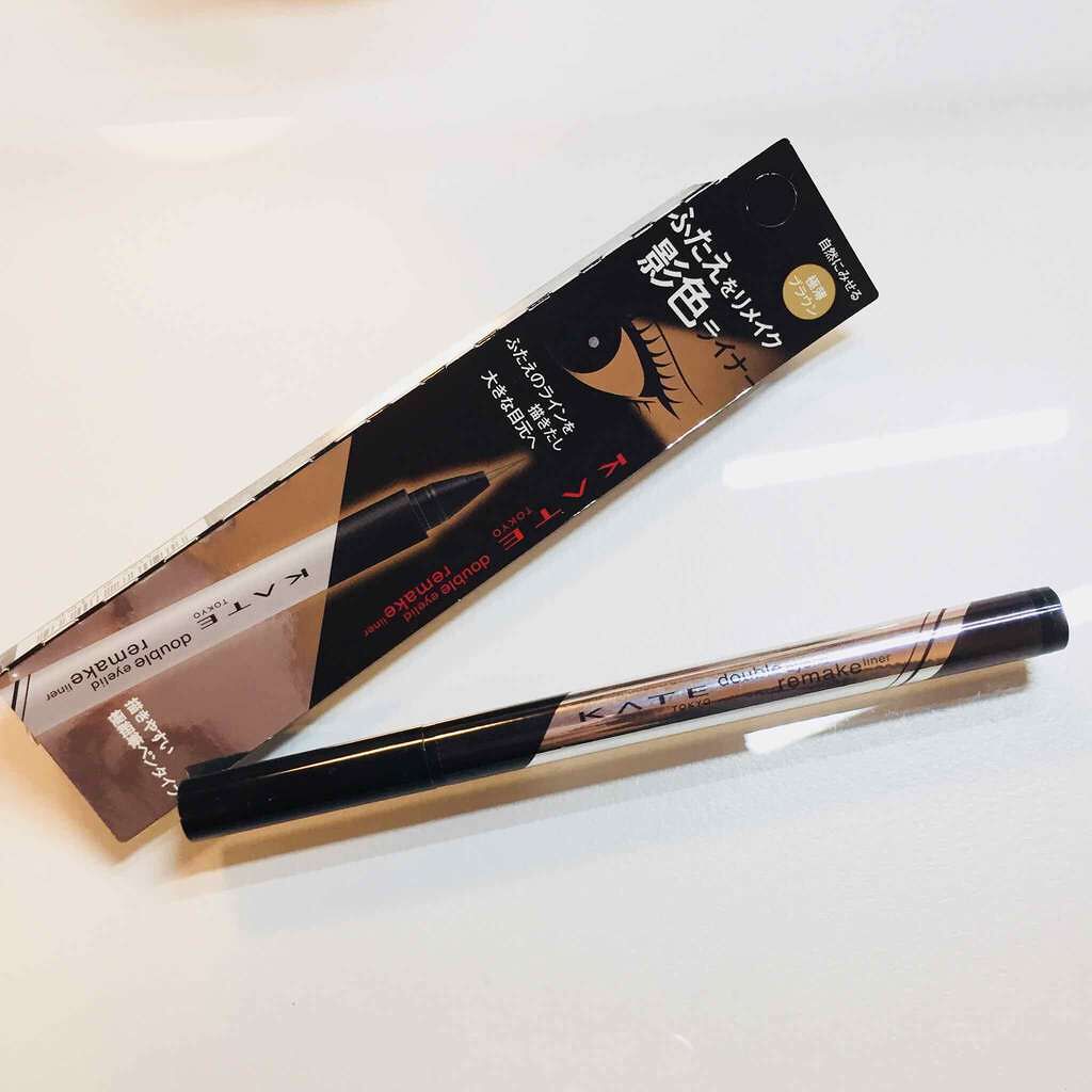ダブルラインフェイカー/KATE/リキッドアイライナーを使ったクチコミ(1枚目)