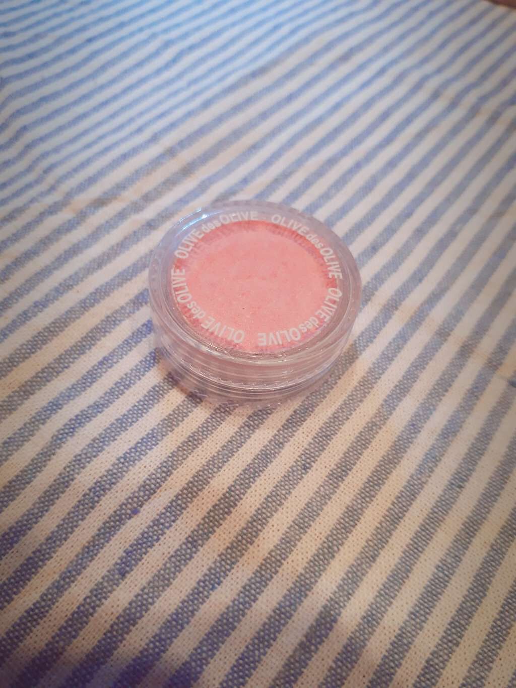 ガーリーアップアイズ/オリーブ デ オリーブ/単色アイシャドウを使ったクチコミ(1枚目)