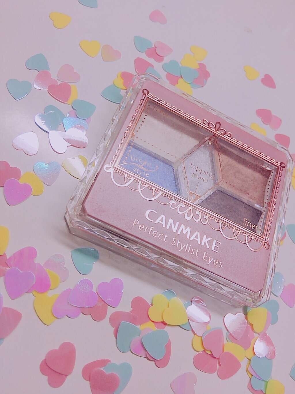 【旧品】パーフェクトスタイリストアイズ/キャンメイク/アイシャドウパレットを使ったクチコミ(1枚目)