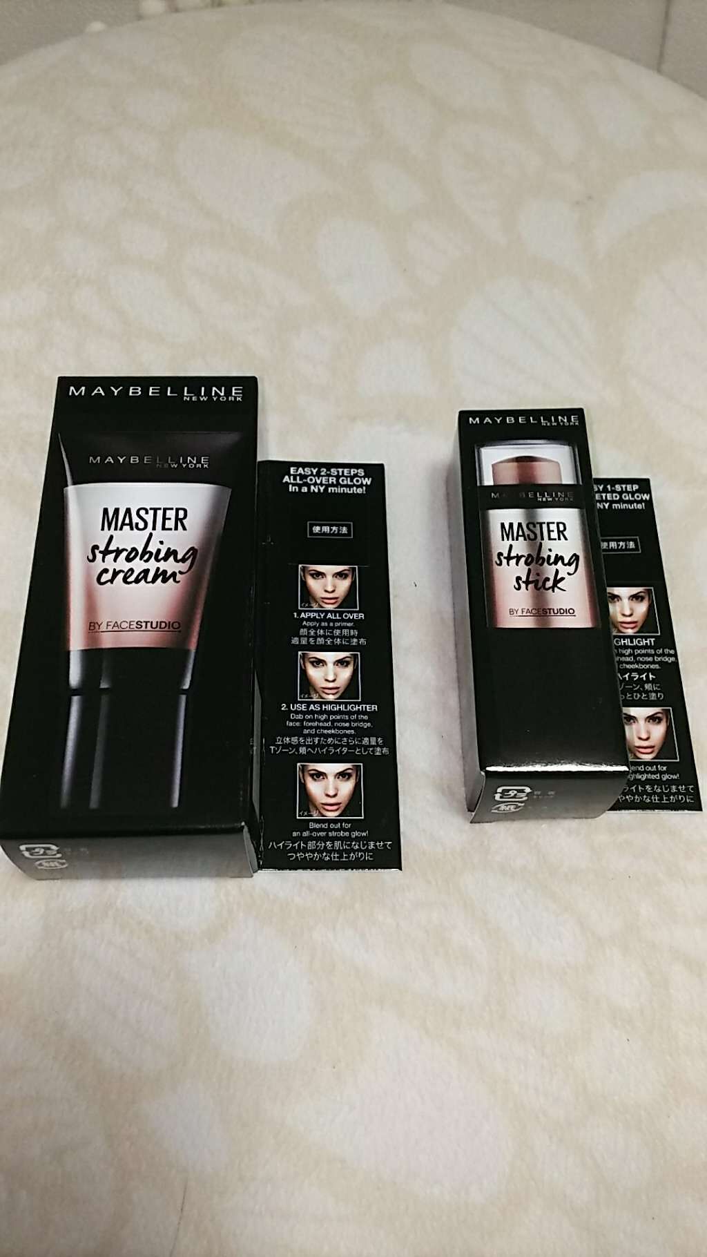 マスターストロビングクリーム 02 ピンク/MAYBELLINE NEW YORK/ジェル・クリームチークを使ったクチコミ（1枚目）