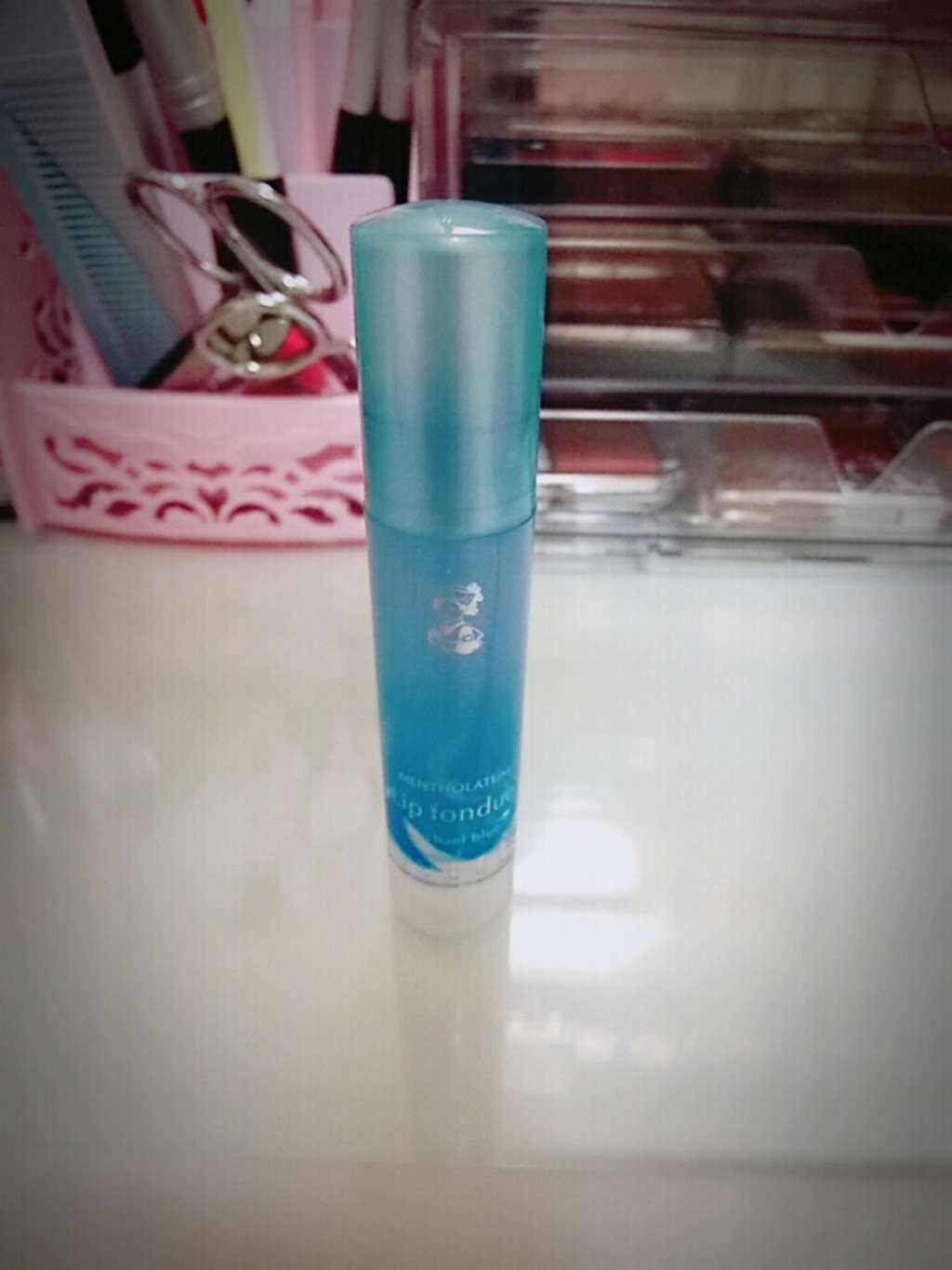 リップフォンデュ ミカエルブルー/メンソレータム/リップバームを使ったクチコミ（1枚目）