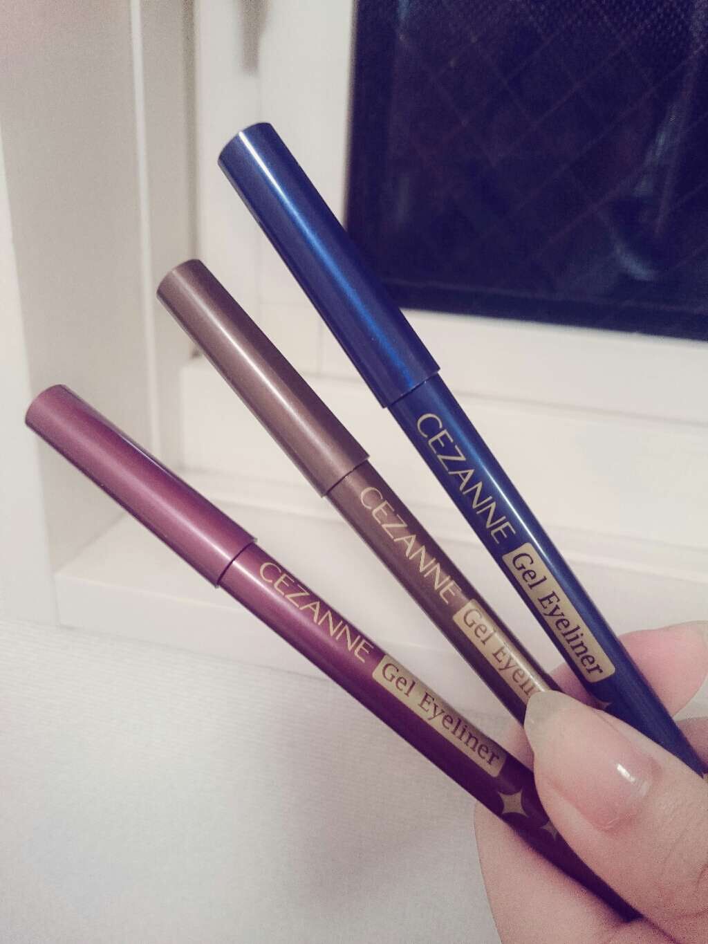 ジェルアイライナー/CEZANNE/ジェルアイライナーを使ったクチコミ(1枚目)