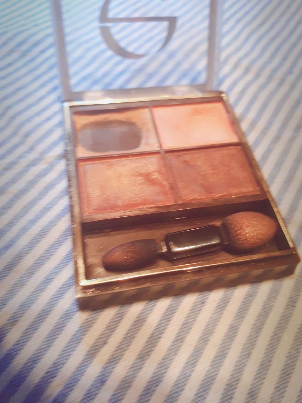 スキニーリッチシャドウ/excel/アイシャドウパレットを使ったクチコミ(2枚目)