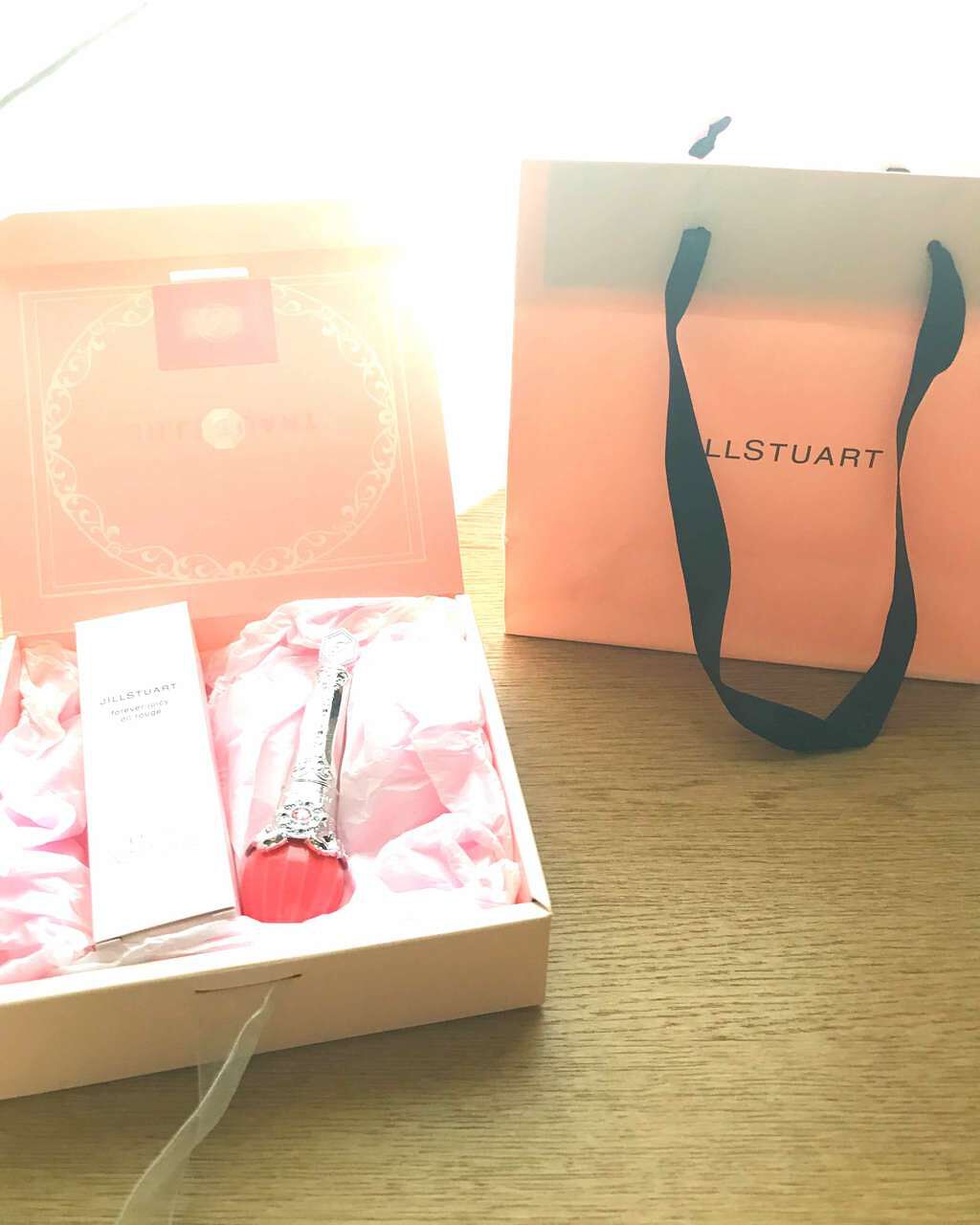 フォーエヴァージューシー オイルルージュ シアー/JILL STUART/口紅を使ったクチコミ(1枚目)