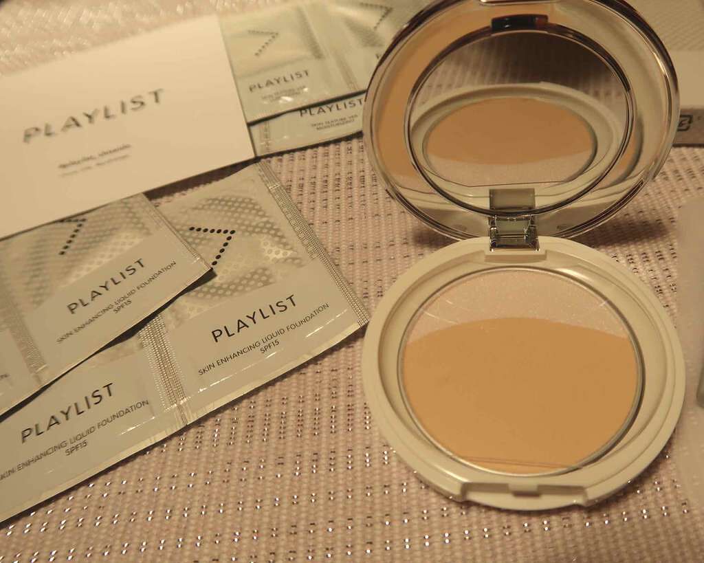 スキンテクスチャーパウダー 3D/PLAYLIST/パウダーファンデーションを使ったクチコミ(1枚目)