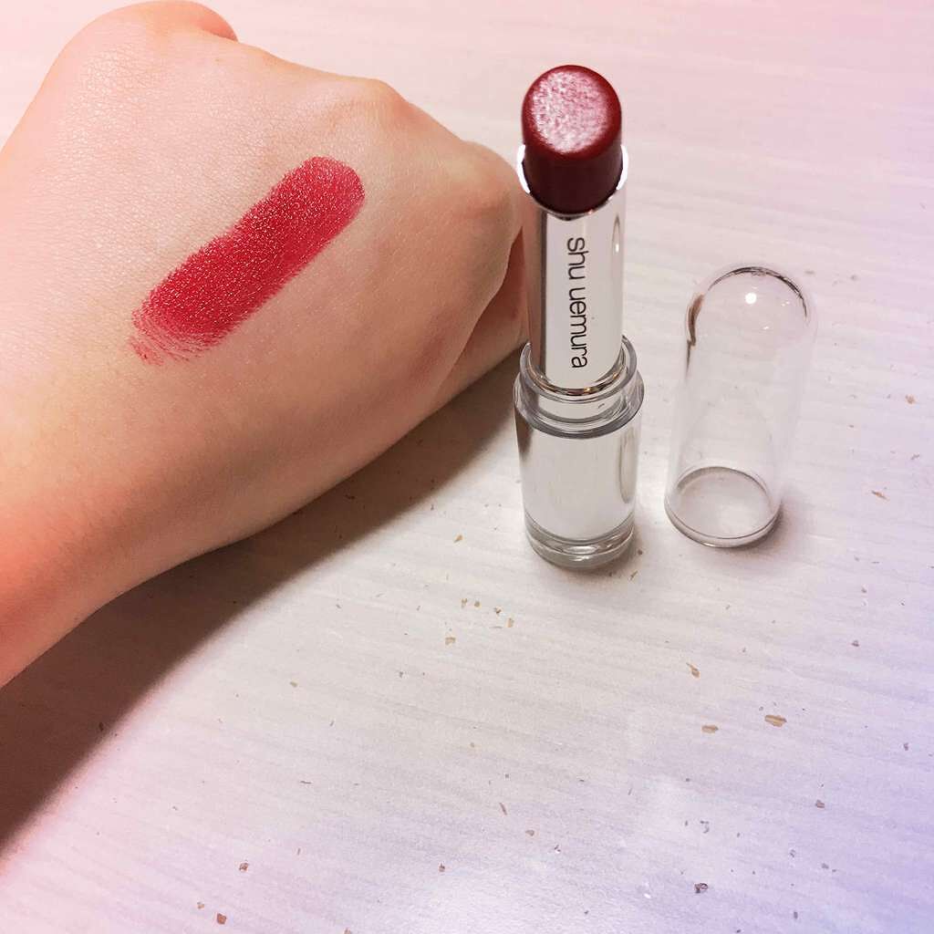 ルージュ アンリミテッド/shu uemura/口紅を使ったクチコミ(2枚目)