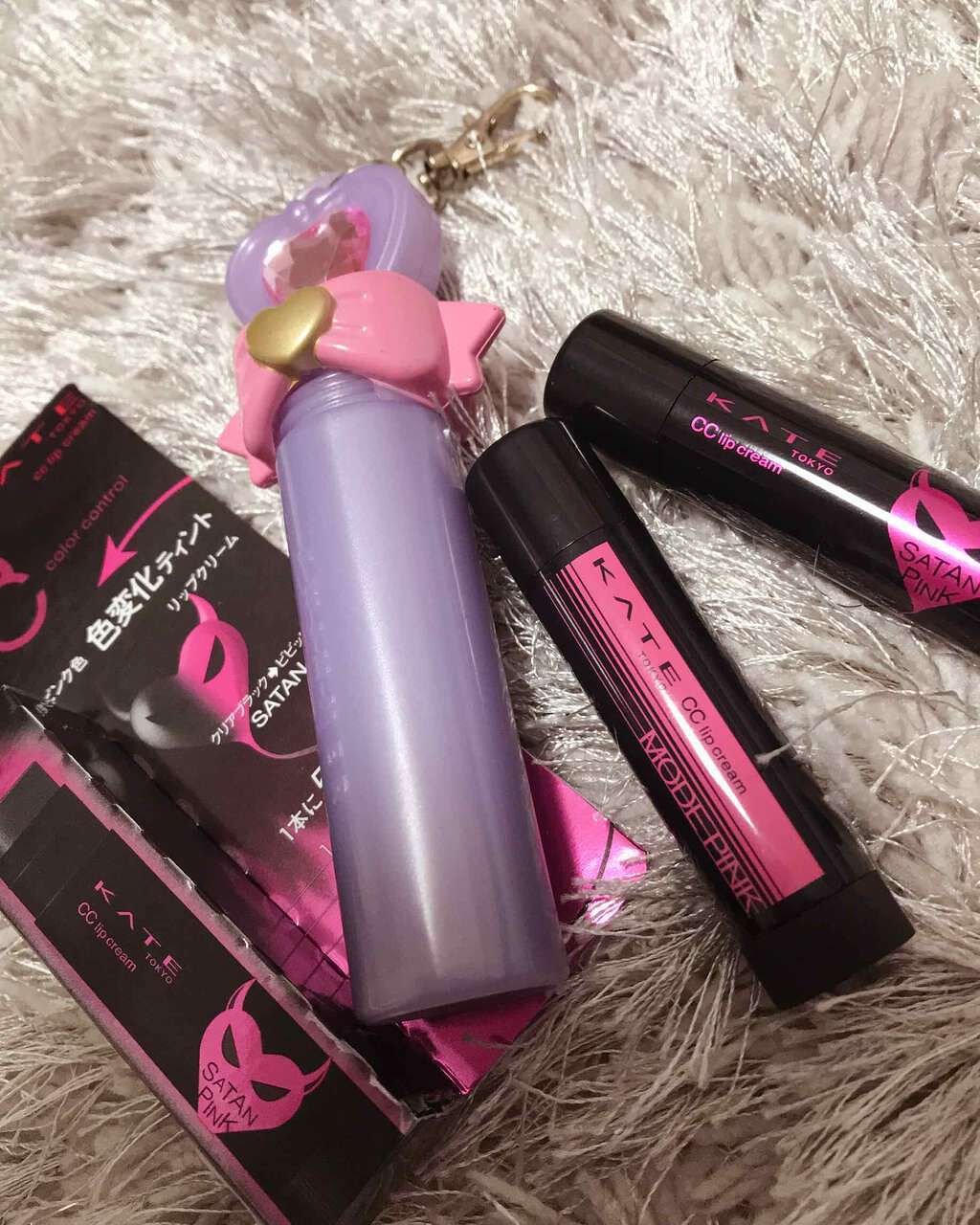 CCリップクリームN/KATE/リップケアを使ったクチコミ(2枚目)