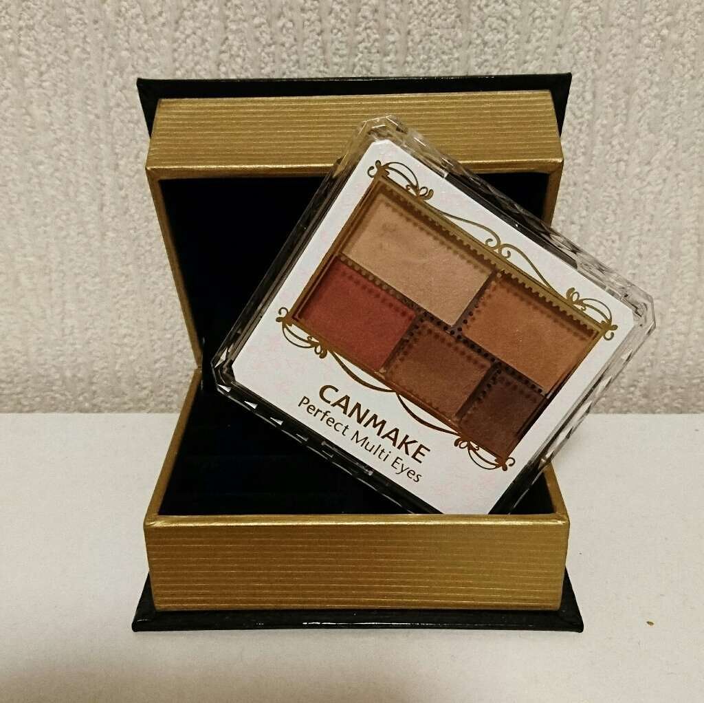 パーフェクトマルチアイズ/キャンメイク/アイシャドウパレットを使ったクチコミ(1枚目)
