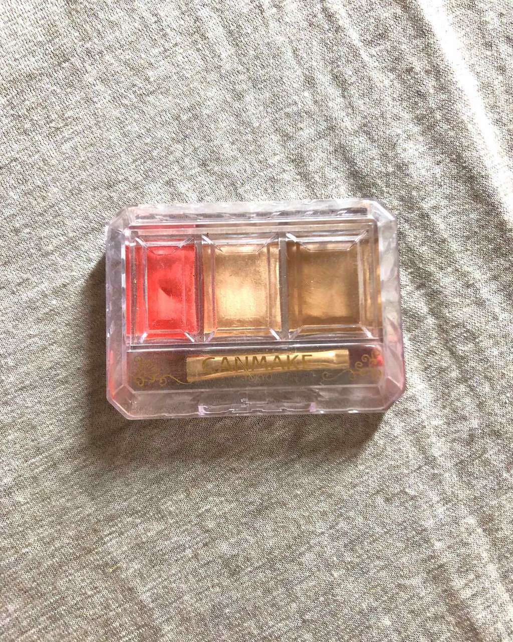 シークレットカラーアイズ/キャンメイク/アイシャドウパレットを使ったクチコミ(1枚目)