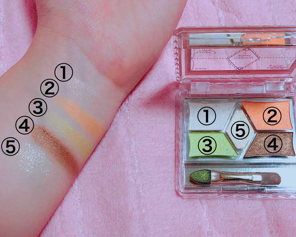 【旧品】パーフェクトスタイリストアイズ/キャンメイク/アイシャドウパレットを使ったクチコミ(3枚目)