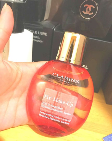 フィックス メイクアップ/CLARINS/ミスト状化粧水を使ったクチコミ(1枚目)