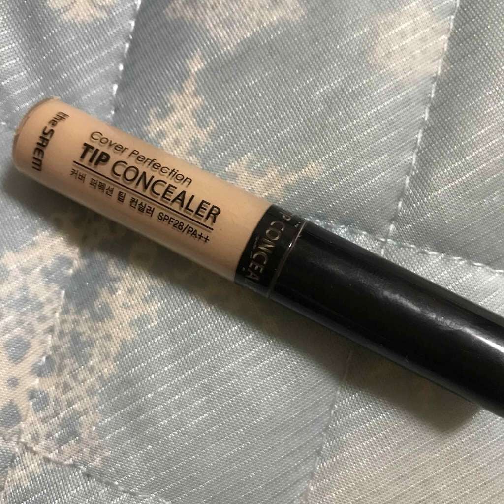 カバーパーフェクション チップコンシーラー/the SAEM/リキッドコンシーラーを使ったクチコミ(1枚目)