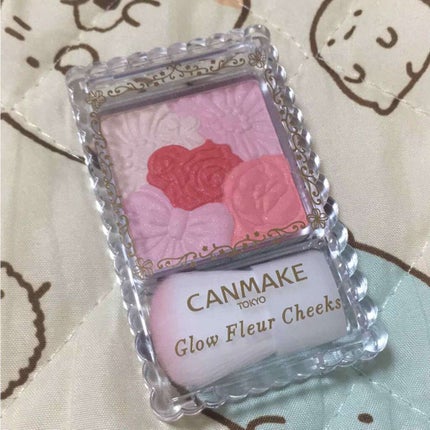 グロウフルールチークス/キャンメイク/パウダーチークを使ったクチコミ(1枚目)