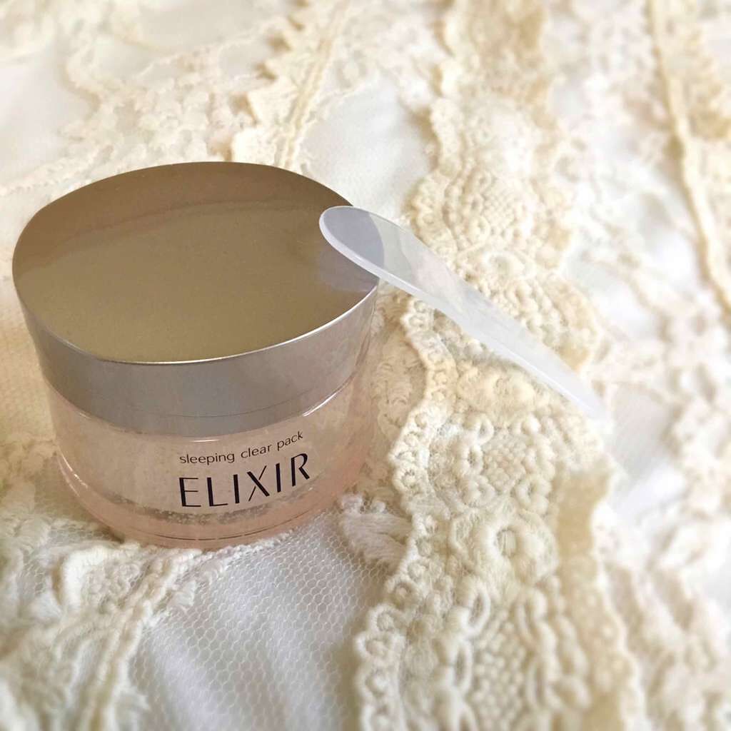 エリクシール ホワイト ブライトニング スリーピングジェルパック/エリクシール/フェイスクリームを使ったクチコミ（1枚目）
