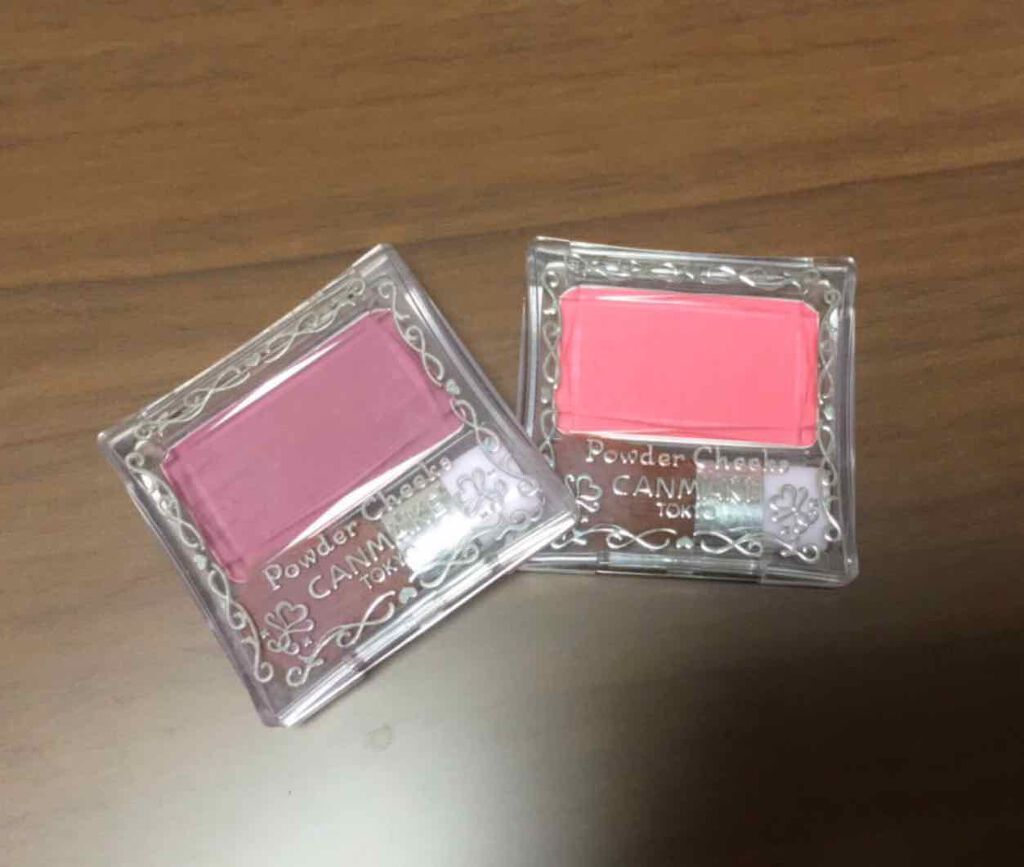【旧品】パウダーチークス/キャンメイク/パウダーチークを使ったクチコミ(1枚目)