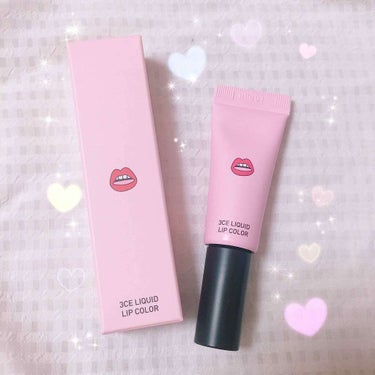 3CE リキッドリップカラーのクチコミ「🖇3CE liquid lip color # CAPRICIOUS

これも韓国での購入品で.....」（1枚目）