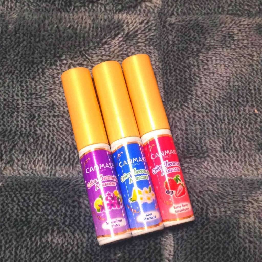 カラーデコレーションマスカラ/キャンメイク/マスカラを使ったクチコミ（2枚目）