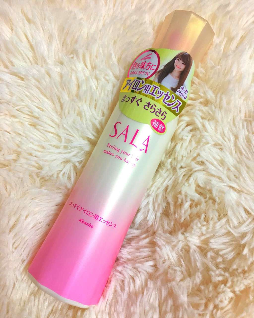 まっすぐアイロン用エッセンス/SALA/ヘアミストを使ったクチコミ（1枚目）