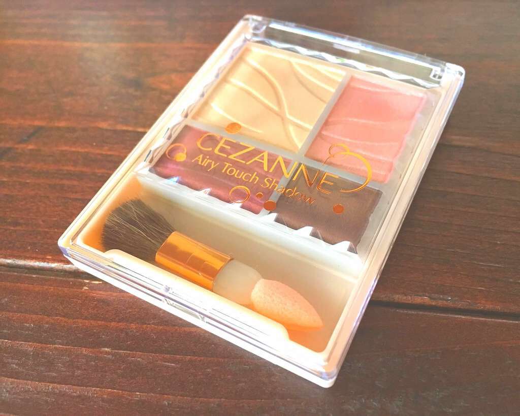 エアリータッチシャドウ/CEZANNE/アイシャドウパレットを使ったクチコミ(1枚目)