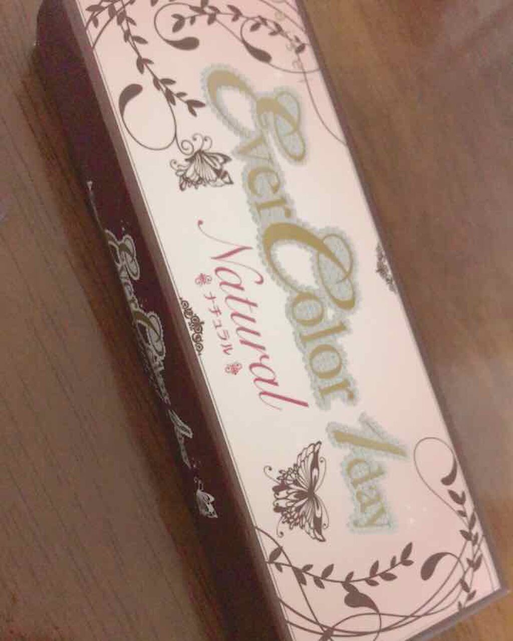 エバーカラーワンデーナチュラル モイストレーベルUV/エバーカラー/ワンデー（１DAY）カラコンを使ったクチコミ（1枚目）