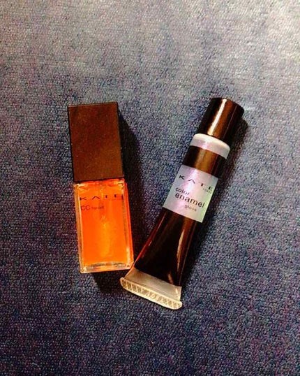 カラーエナメルグロス/KATE/リップグロスを使ったクチコミ(3枚目)