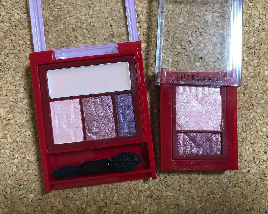 アクセントカラーアイズ CC/インテグレート/アイシャドウパレットを使ったクチコミ(1枚目)