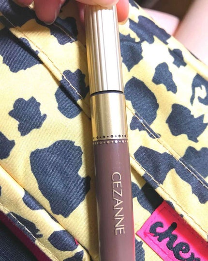 眉マスカラ 赤みブラウン/CEZANNE/眉マスカラを使ったクチコミ(1枚目)