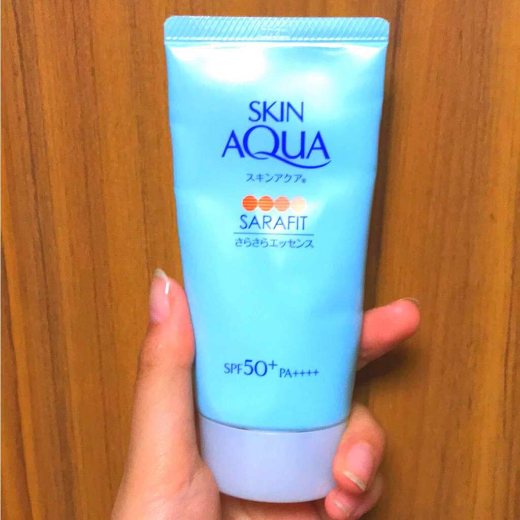 サラフィットUV さらさらエッセンス 無香料/スキンアクア/日焼け止め・UVケアを使ったクチコミ（1枚目）