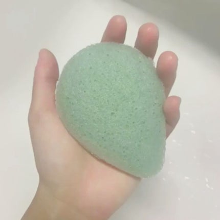 天然こんにゃくパフ/DAISO/その他スキンケアグッズを使ったクチコミ(2枚目)