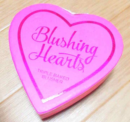 ブラッシング ハート/MAKEUP REVOLUTION/パウダーチークを使ったクチコミ(1枚目)