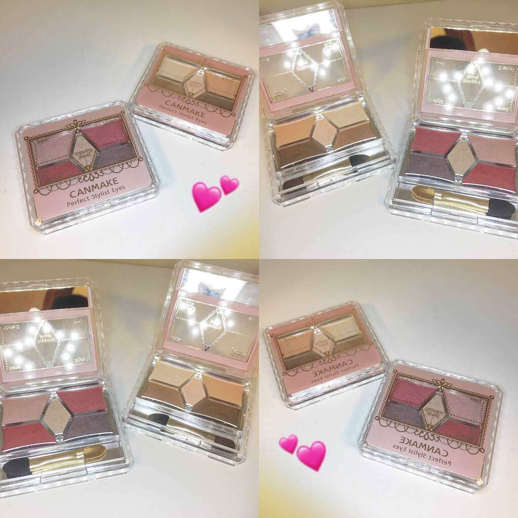 【旧品】パーフェクトスタイリストアイズ/キャンメイク/アイシャドウパレットを使ったクチコミ(1枚目)