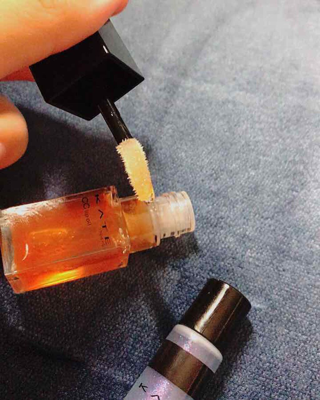 CCリップオイル/KATE/リップグロスを使ったクチコミ（2枚目）