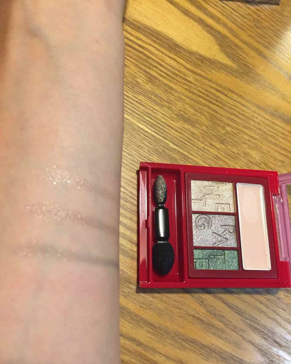 アクセントカラーアイズ CC/インテグレート/アイシャドウパレットを使ったクチコミ(2枚目)