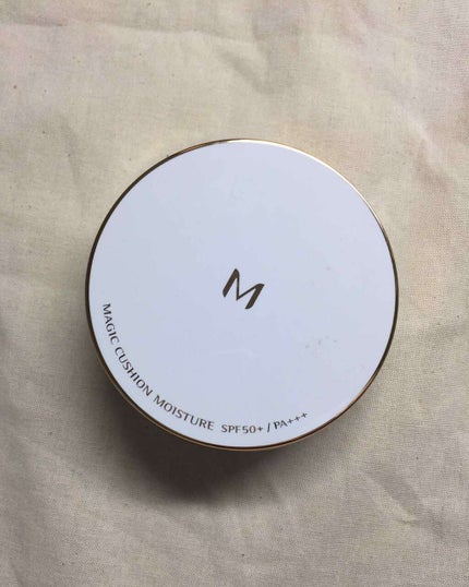 M クッション ファンデーション(モイスチャー)/MISSHA/クッションファンデーションを使ったクチコミ(1枚目)