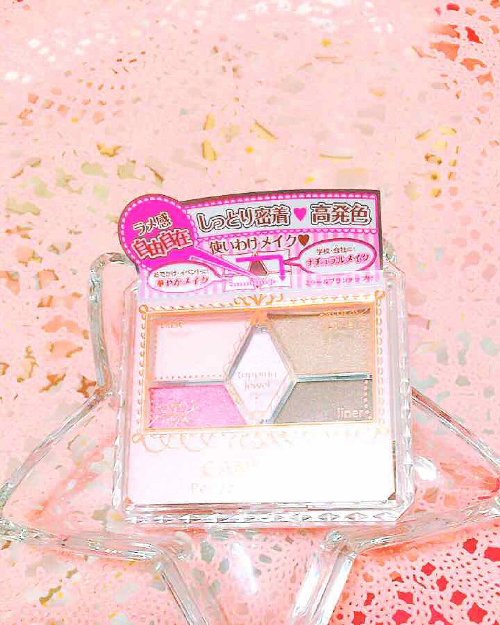 【旧品】パーフェクトスタイリストアイズ/キャンメイク/アイシャドウパレットを使ったクチコミ(1枚目)