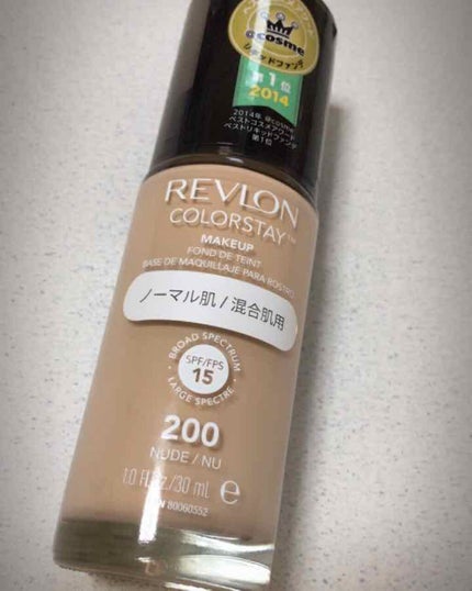 カラーステイ メイクアップ/REVLON/リキッドファンデーションを使ったクチコミ(1枚目)