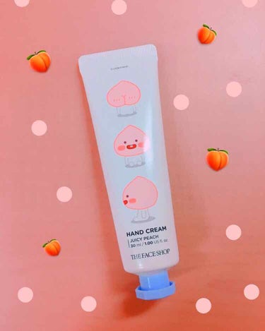 💕🇰🇷보미/ぼみ on LIPS 「THEFACESHOPの新商品のハンドクリーム🍑💕展開は全4種..」（1枚目）