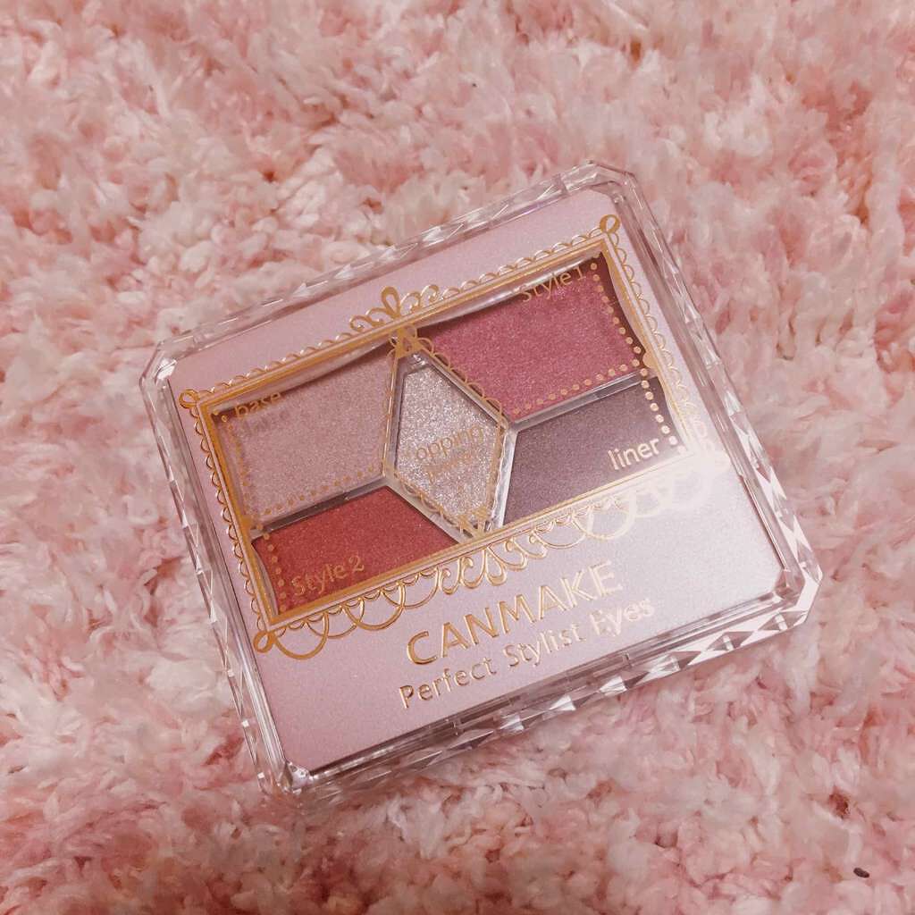 【旧品】パーフェクトスタイリストアイズ/キャンメイク/アイシャドウパレットを使ったクチコミ(1枚目)