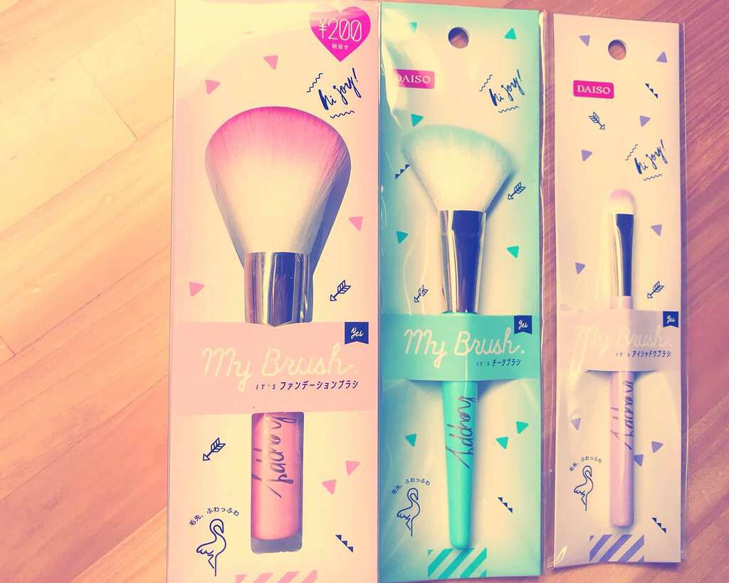 春姫 ファンデーションブラシ/DAISO/メイクブラシを使ったクチコミ(1枚目)
