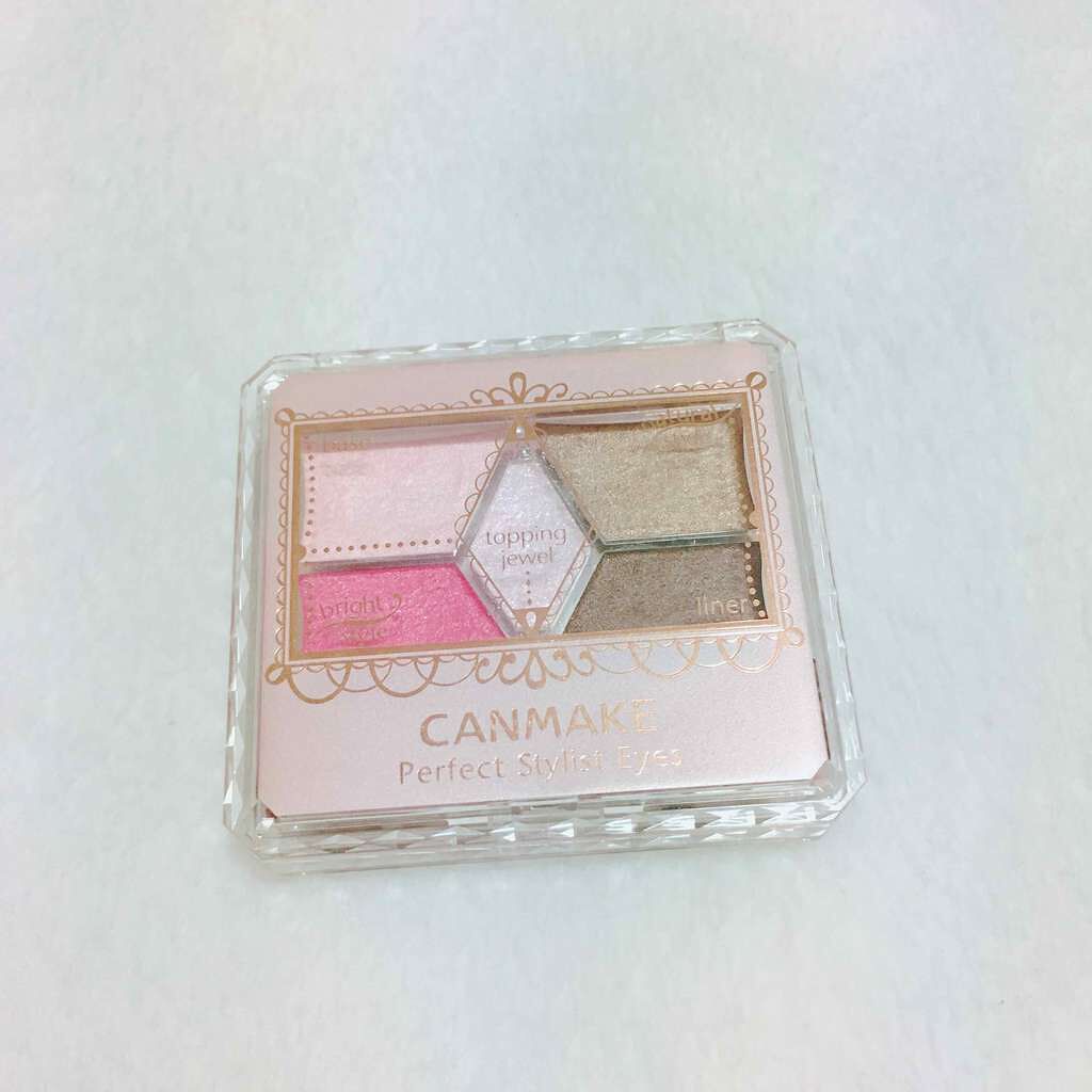 【旧品】パーフェクトスタイリストアイズ/キャンメイク/アイシャドウパレットを使ったクチコミ(1枚目)