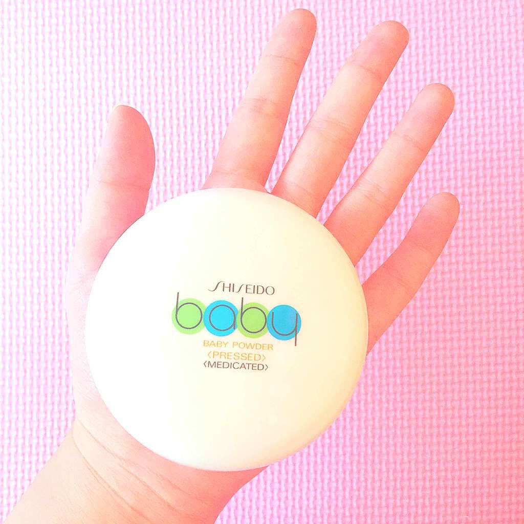 資生堂ベビーパウダー(プレスド)/ベビー/ボディパウダーを使ったクチコミ(1枚目)
